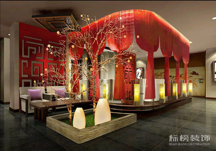 多福肥?；疱伈蛷d設(shè)計(jì)裝修6